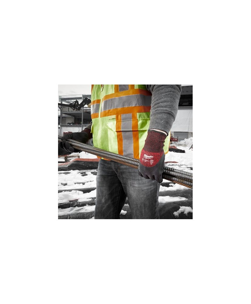 Rękawice zimowe rozm. XL/10, odporne na przecięcia, poziom ochrony 1/A,  Nr kat. 4932471345 (22B)