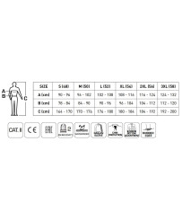 EXTER kurtka ostrzegawcza softshell żółta L (52) HT5K335-L (2A)