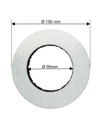 3x Ściernica do czyszczenia piast i tarcz hamulcowych 150mm WŁOSY MURZYNA FR8111