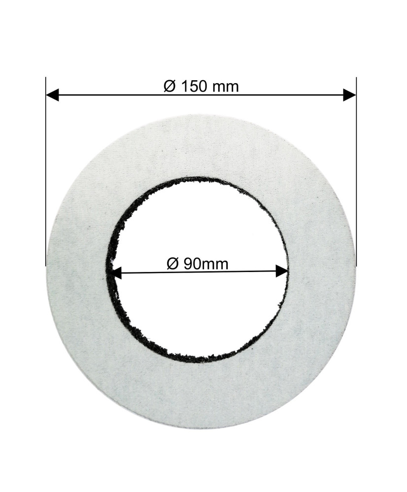 3x Ściernica do czyszczenia piast i tarcz hamulcowych 150mm WŁOSY MURZYNA FR8111