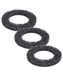 3x Ściernica do czyszczenia piast i tarcz hamulcowych 150mm WŁOSY MURZYNA FR8111