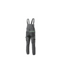 Spodnie robocze LEMBERG ogrodniczki ochronne ciemne szare XL (54) HT5K801-XL (1A)