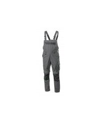 Spodnie robocze LEMBERG ogrodniczki ochronne ciemne szare XL (54) HT5K801-XL (1A)