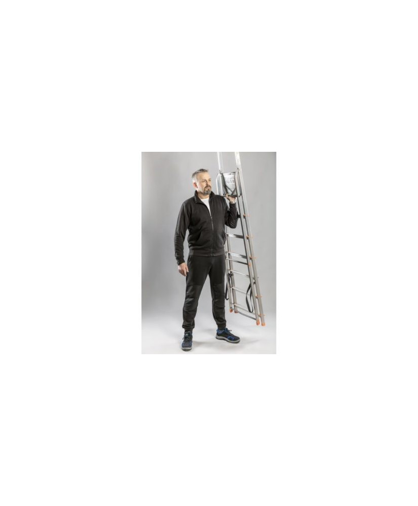 BREND bluza dresowa czarna L (52) HT5K438-L (4C)