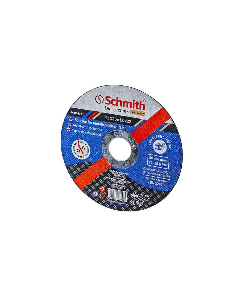 Schmith Tarcza do cięcia metalu 230x2,0 S41A-04 (25D) (S4)