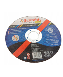 SCHMITH TARCZA DO CIĘCIA METALU 125x1 MOCNA Z DROBINAMI DIAMENTU - 25 sztuk  S41A-02 (16-3-A)