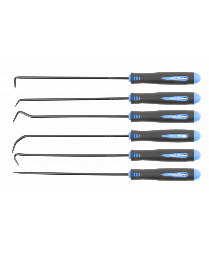 Zestaw długich haczyków 6 szt. HT8G398 (15D)
