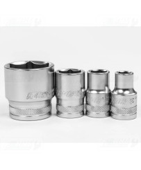 FR00744 Nasadka sześciokątna krótka 1/2" 30mm (6D)