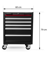 Wózek narzędziowy 6 Szuflad szafka mobilna warsztatowa FR4048w