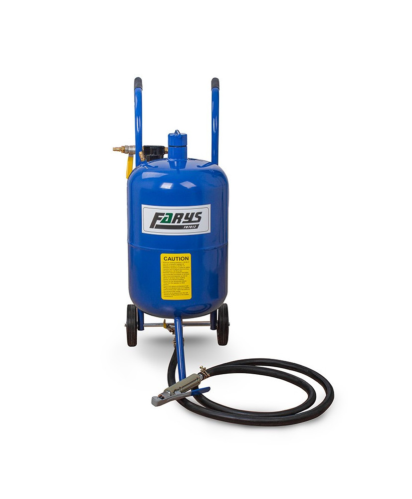 Piaskarka syfonowa oczyszczarka mobilna 38l zawory 1/2" FR7012 N - OUTLET