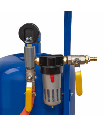 Piaskarka syfonowa oczyszczarka mobilna 38l zawory 1/2" FR7012 N - OUTLET