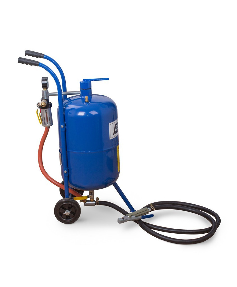 Piaskarka syfonowa oczyszczarka mobilna 38l zawory 1/2" FR7012 N - OUTLET