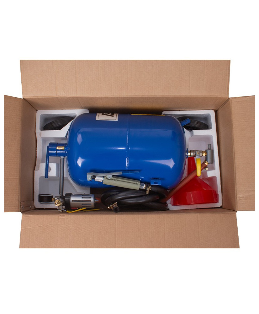 Piaskarka syfonowa oczyszczarka mobilna 38l zawory 1/2" FR7012 N - OUTLET