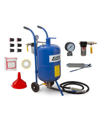 Piaskarka syfonowa oczyszczarka mobilna 38l zawory 1/2" FR7012 N - OUTLET