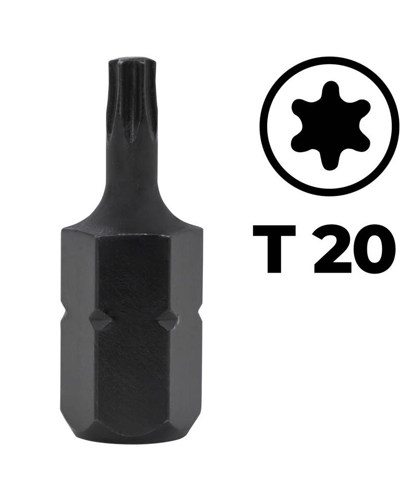 BIT KOŃCÓWKA GROT TORX T20 długość 30mm FR0422