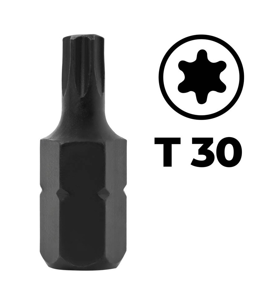 BIT KOŃCÓWKA GROT TORX T30 długość 30mm FR0425