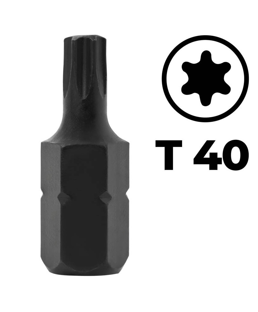 BIT KOŃCÓWKA GROT TORX T40 długość 30mm FR0427