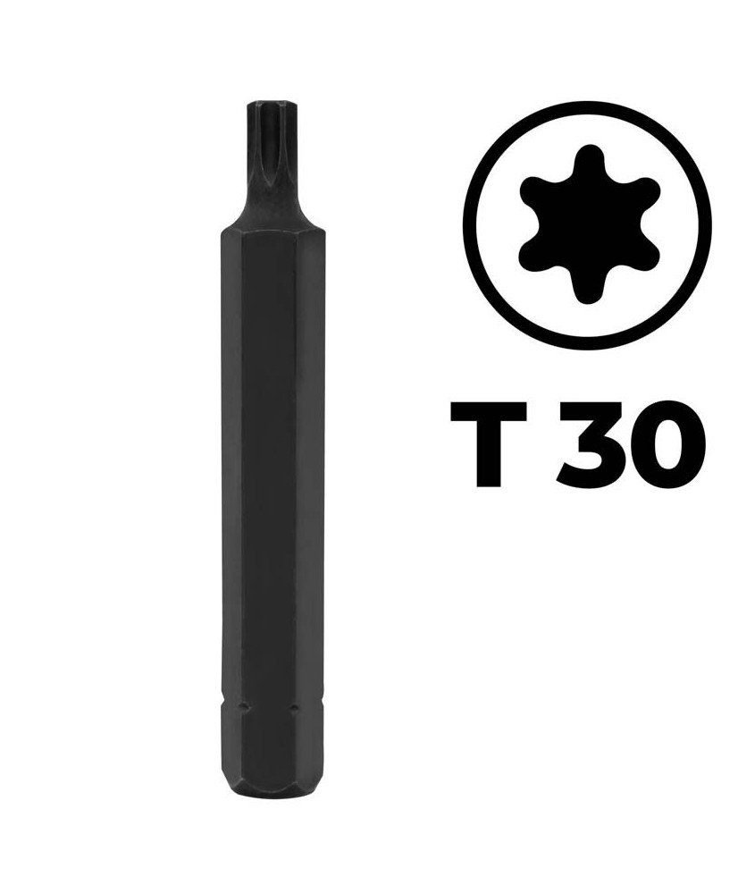 BIT KOŃCÓWKA GROT TORX T30 długość 75mm FR0437