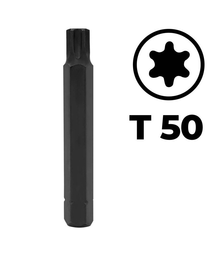 BIT KOŃCÓWKA GROT TORX T50 długość 75mm FR0441