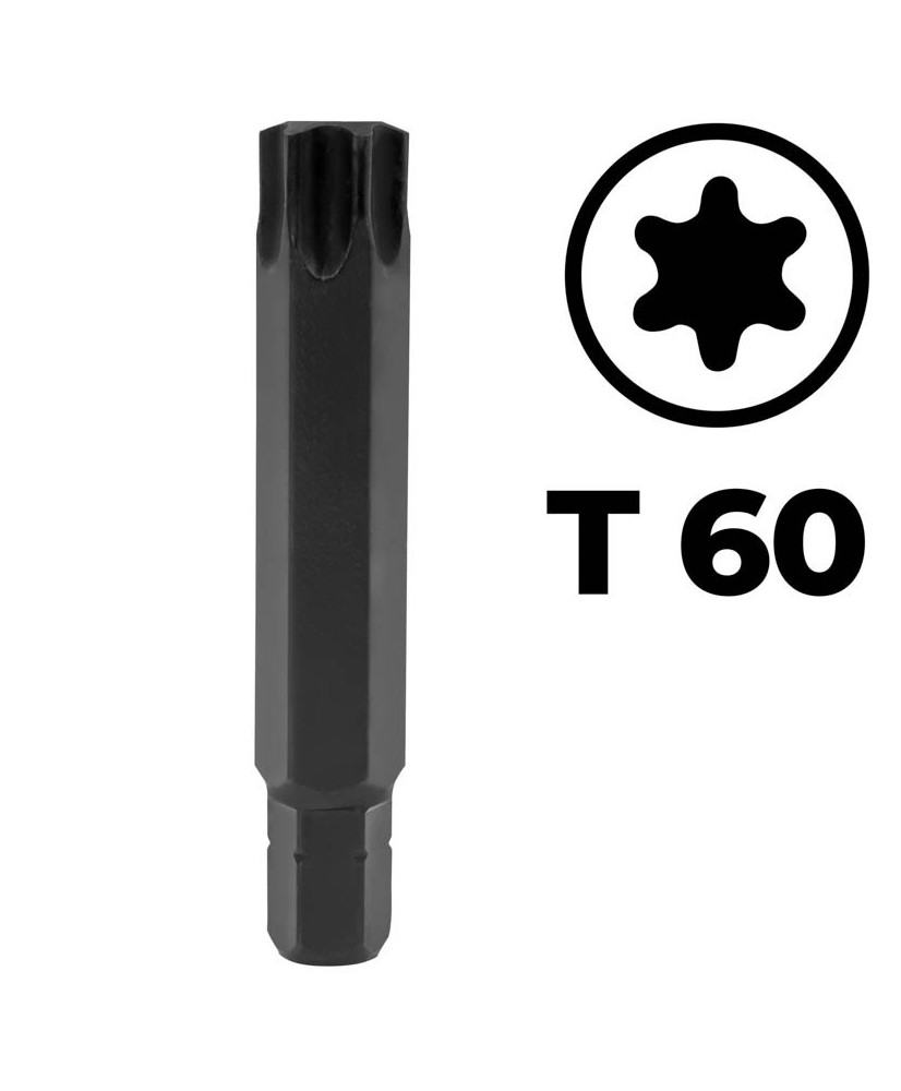 BIT KOŃCÓWKA GROT TORX T60 długość 75mm FR0443