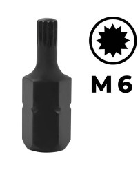 BIT KOŃCÓWKA GROT SPLINE M6 długość 30mm FR0477