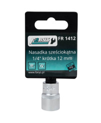 Nasadka 11mm 1/4"  sześciokątna krótka FR1411