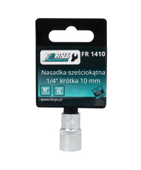 Nasadka 10mm 1/4"  sześciokątna krótka FR1410