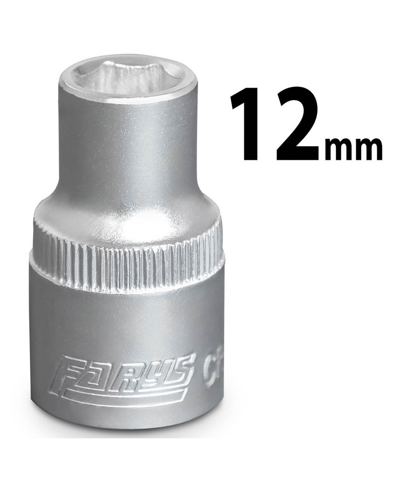 Nasadka 12mm 1/2"  sześciokątna krótka FR1205