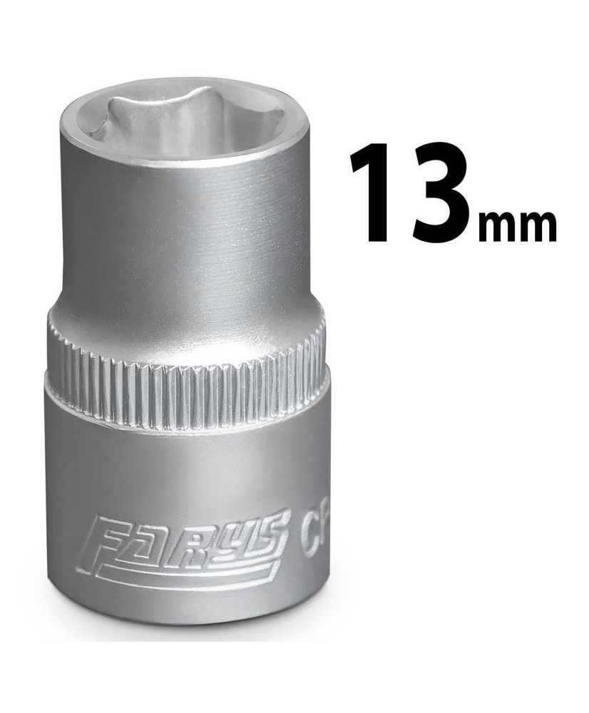 Nasadka 13mm 1/2"  sześciokątna krótka FR1206