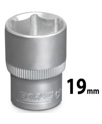 Nasadka 19mm 1/2"  sześciokątna krótka FR1212