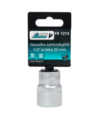 Nasadka 20mm 1/2"  sześciokątna krótka FR1213