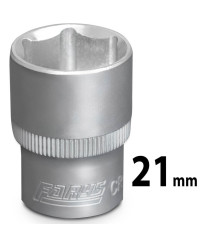 Nasadka 21mm 1/2"  sześciokątna krótka FR1214