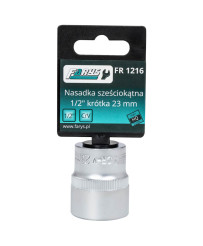 Nasadka 23mm 1/2"  sześciokątna krótka FR1216