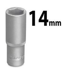 Nasadka 14mm 1/4"  sześciokątna długa  FR1429