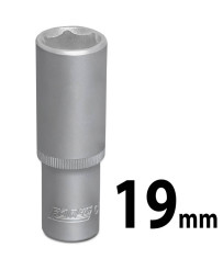 Nasadka 19mm 1/2"  sześciokątna długa FR1246