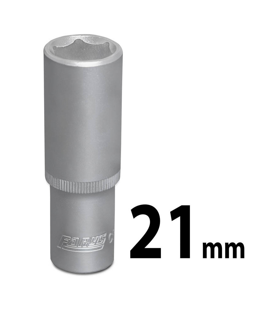 Nasadka 21mm 1/2"  sześciokątna długa FR1248