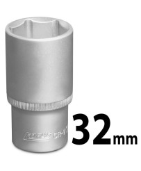 Nasadka 32mm 1/2"  sześciokątna długa FR1259