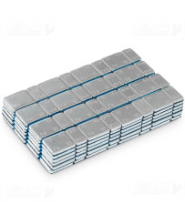 Ciężarki klejone ocynkowane do felg aluminiowych 100 szt.(4x5g+10g)
