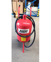 Piaskarka syfonowa oczyszczarka mobilna 38l zawory 1/2" FR7012 C - OUTLET 2