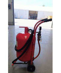 Piaskarka syfonowa oczyszczarka mobilna 38l zawory 1/2" FR7012 C - OUTLET 2