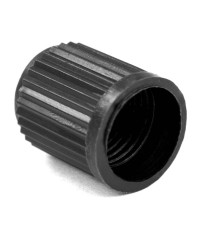 Kapturek zaworowy plastikowy czarny op.50 szt. FR0798
