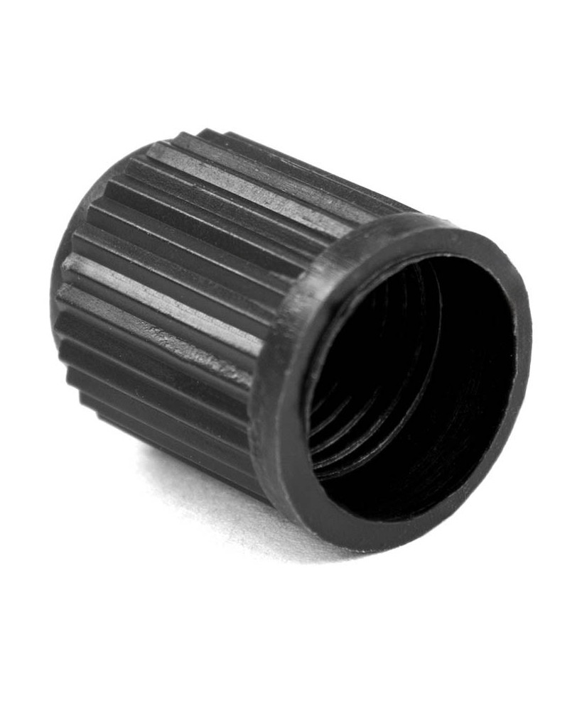 Kapturek zaworowy plastikowy czarny op.50 szt. FR0798