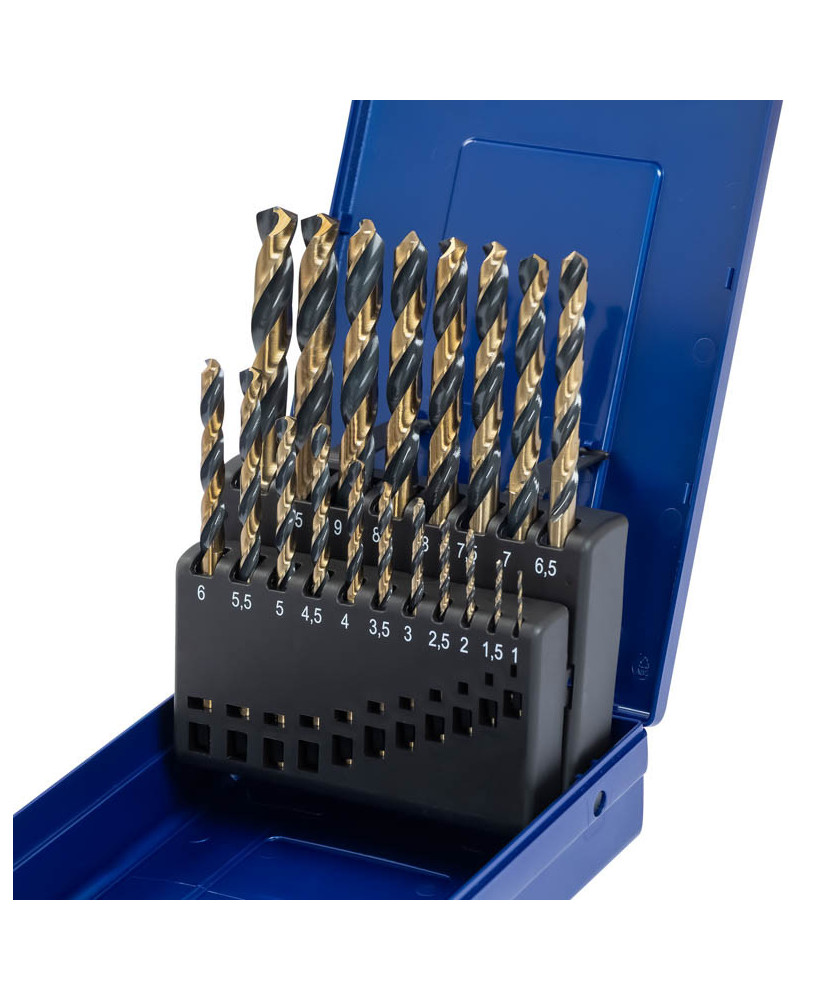 ZESTAW WIERTEŁ DIN338 HSS-GK N-UNI 1-10MM