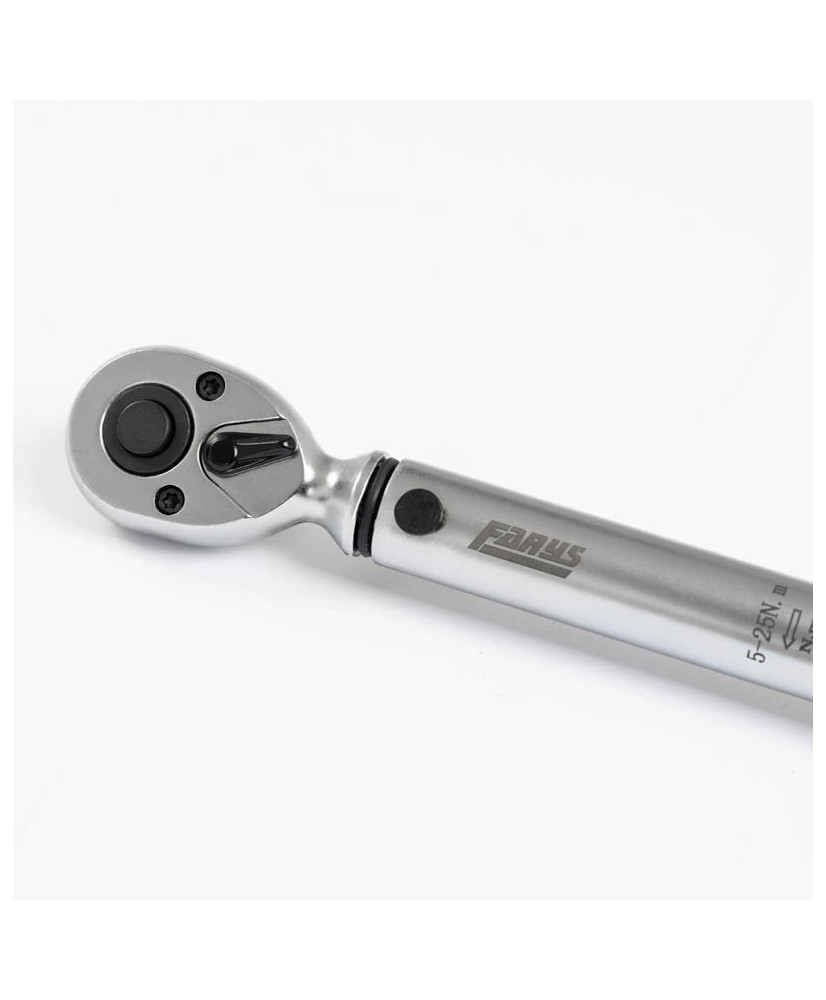 Klucz dynamometryczny 1/4"  5-25 Nm 250 mm FR2101