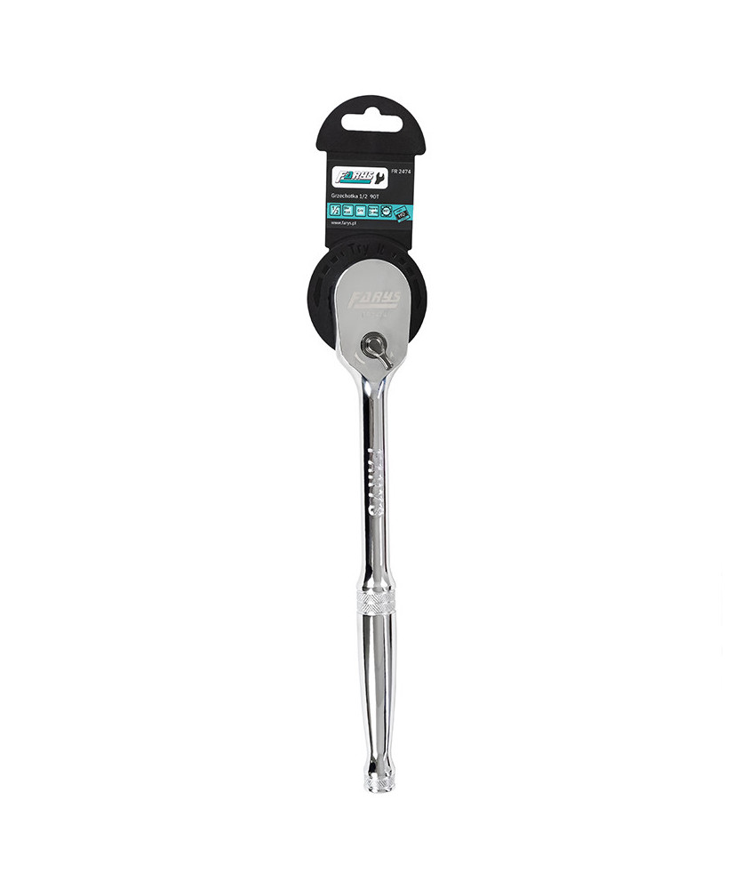 GRZECHOTKA do nasadek prosta mocna 1/2″ 90 zębów FR2474