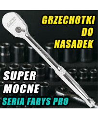 GRZECHOTKA do nasadek prosta mocna 1/2″ 90 zębów FR2474