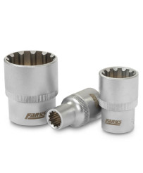 Nasadki Vario Plus 1/2" 19el. 12-kątne 8-32mm FR2066