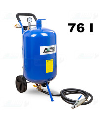 Piaskarka syfonowa 76l z zaworami i wężem 1/2" FR7011N OUTLET