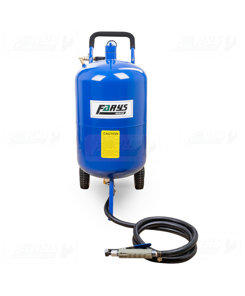 Piaskarka syfonowa 76l z zaworami i wężem 1/2" FR7011N OUTLET
