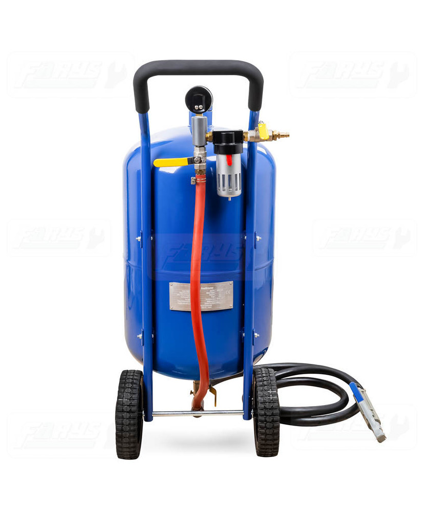Piaskarka syfonowa 76l z zaworami i wężem 1/2" FR7011N OUTLET